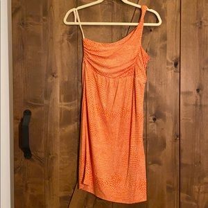 Britt Ryan size 2 silk, one shoulder mini dress!